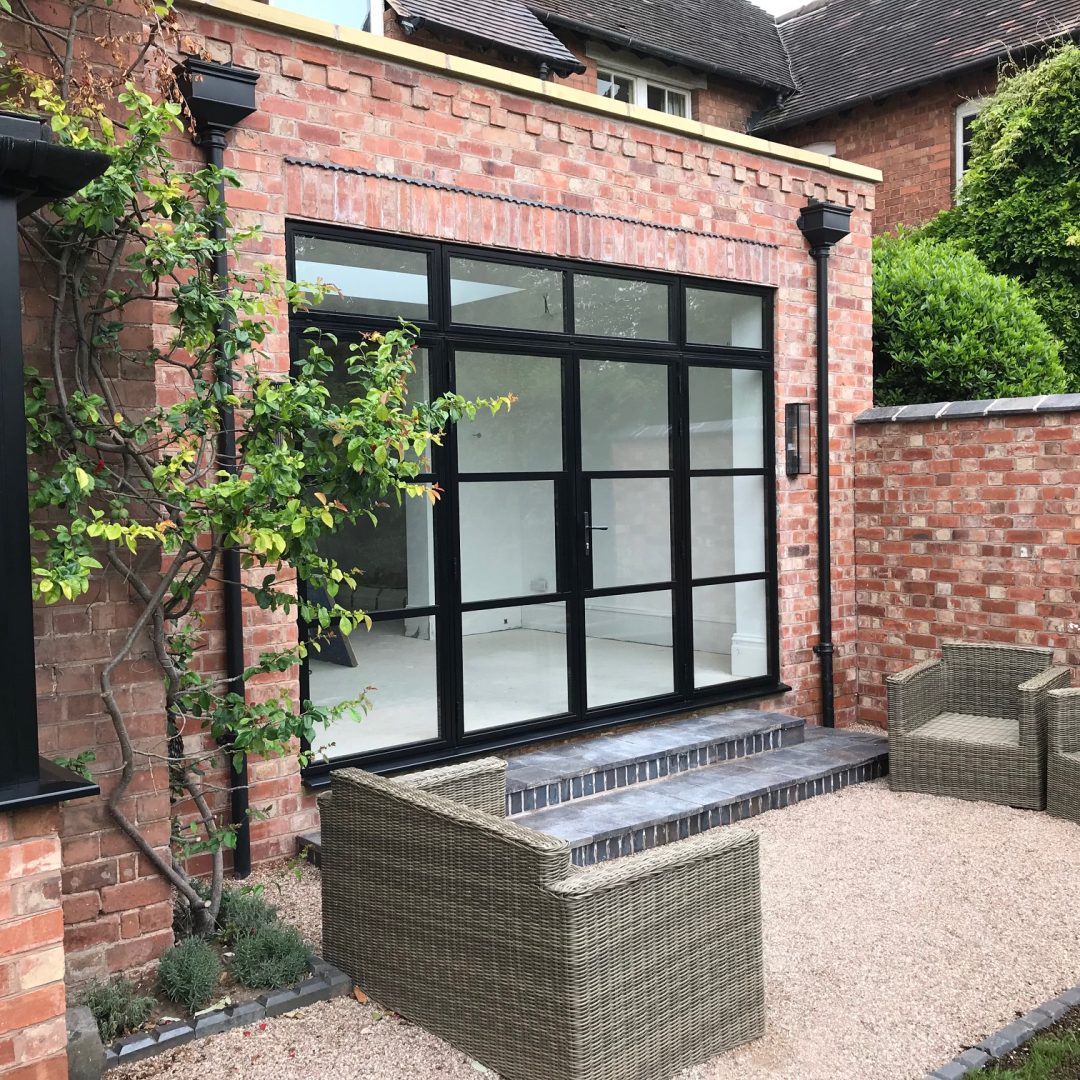 External French Door With Top Light And Side Light Standard Black 9005 (1) (1)